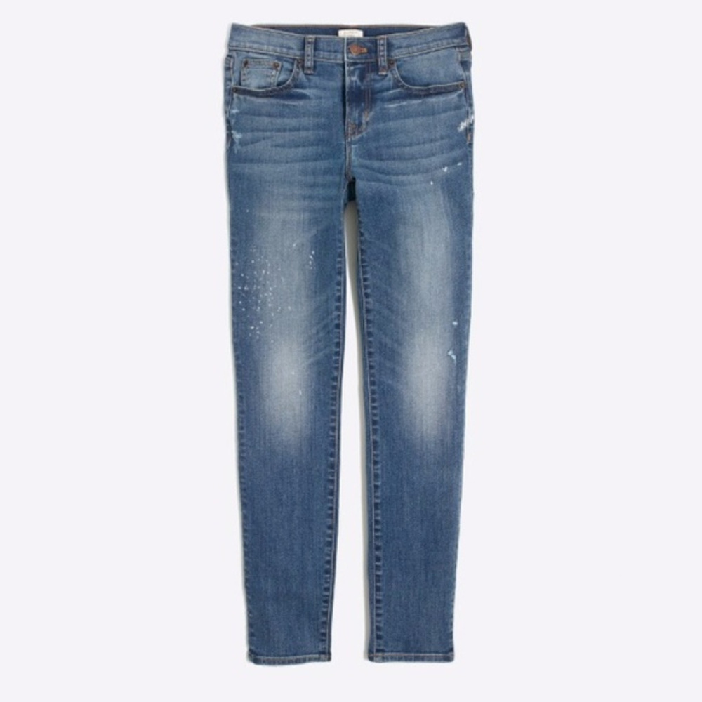 J. Crew Paint-splatter skinny jean Size 31